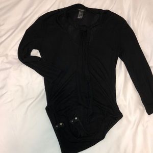 Black tie bodysuit!